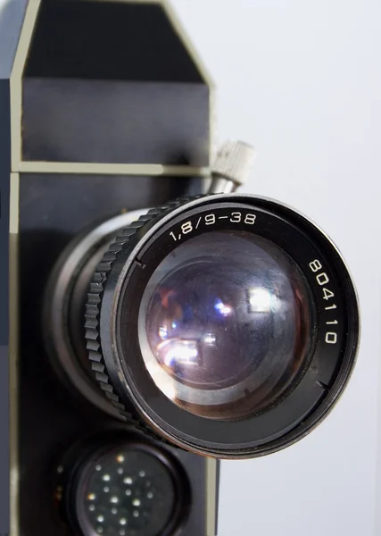 复古电影摄影机 8 毫米 16 毫米 — 图库照片