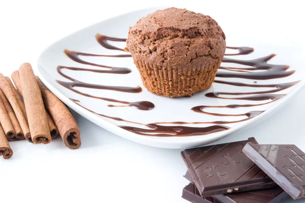 Chocolate Muffin — Stock Photo, Image
