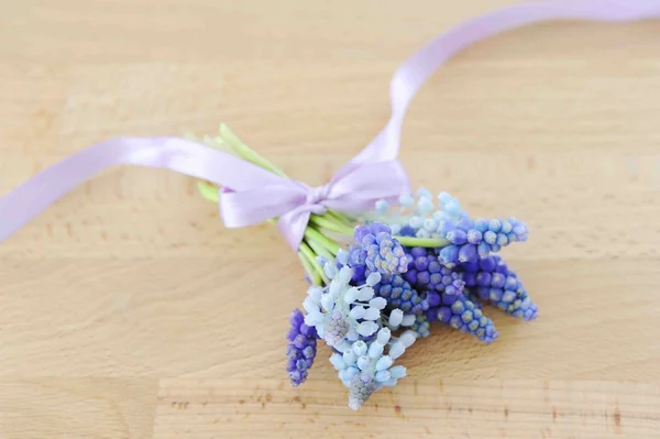 Muscari bouquet — Stock Photo, Image