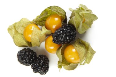 Physalis ve blackberry