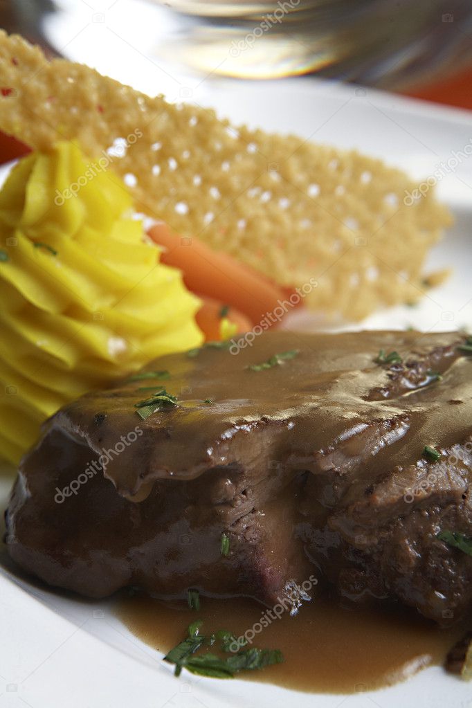 beef file with brown sauce | 图库照片 08 ludmila melnikova