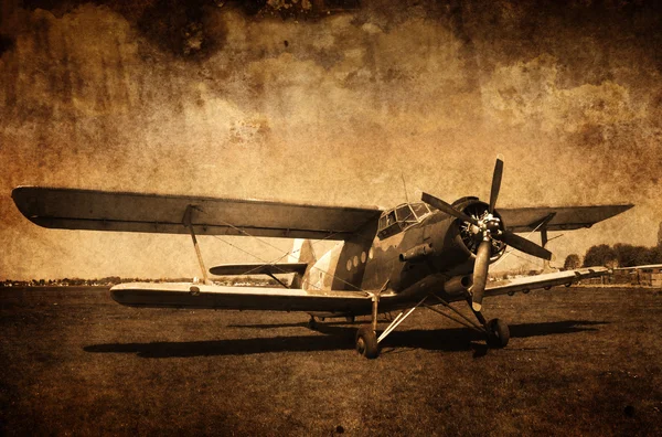 古い航空機 — ストック写真