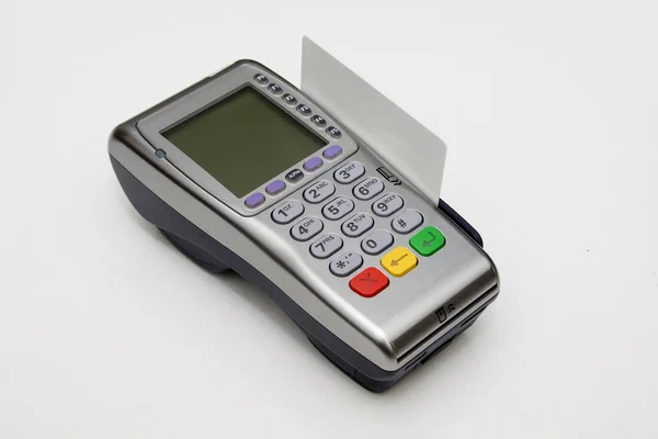Płacąc kartą kredytową — Zdjęcie stockowe