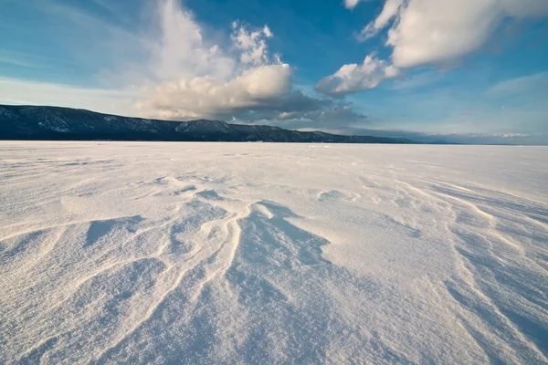 O Baikal congelado Imagem De Stock