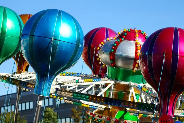 Ballonkarussell Freizeitpark — Stockfoto