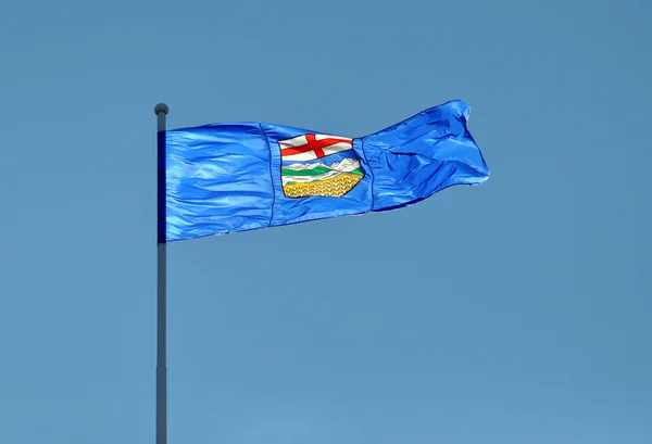 Bandeira Provincial para Alberta, Canadá — Fotografia de Stock