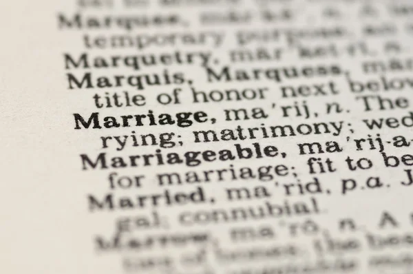 Conceito de casamento — Fotografia de Stock