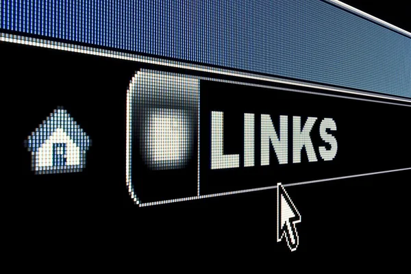 Internet Links Concept — Stock Photo, Image