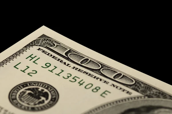 US Cem dólares Bill Macro — Fotografia de Stock