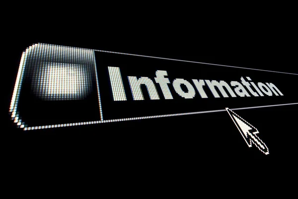 Internet Information Concept — Stock Photo, Image
