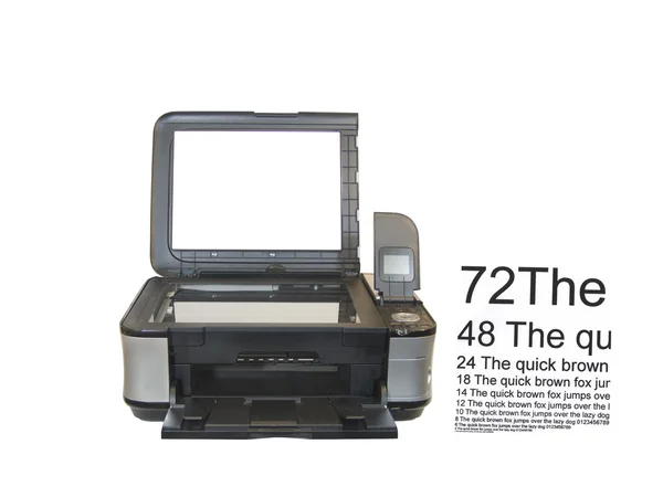 Impresora a color — Foto de Stock