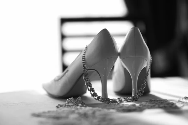 stock image Shoes for the bride