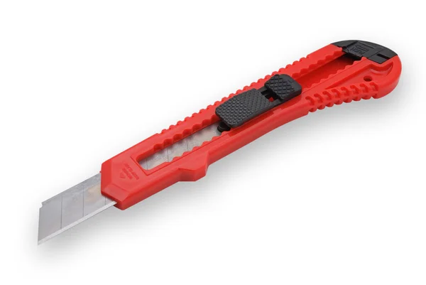 Papelería de cuchillo rojo —  Fotos de Stock