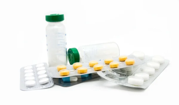 Set de medicamente — Fotografie, imagine de stoc