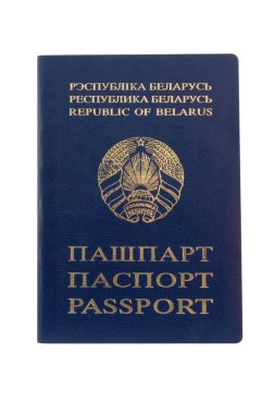 Belge, bir vatandaş Beyaz Rusya pasaportu