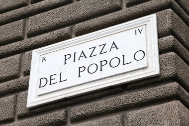 Piazza del popolo