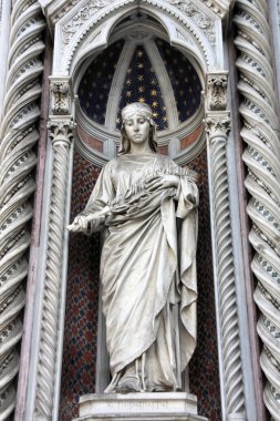 Florence cathedral facade clipart