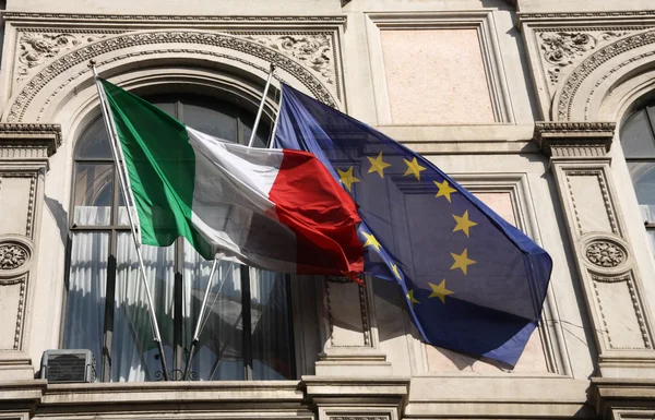 意大利和欧洲联盟 — 图库照片