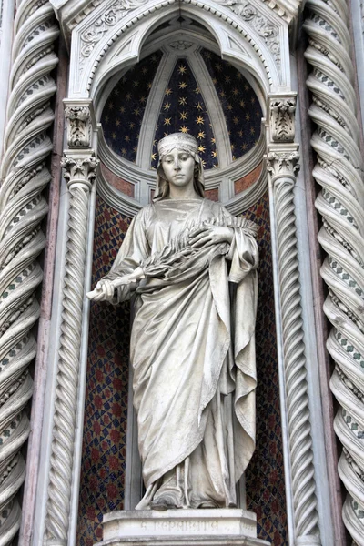 佛罗伦萨大教堂门面 — 图库照片