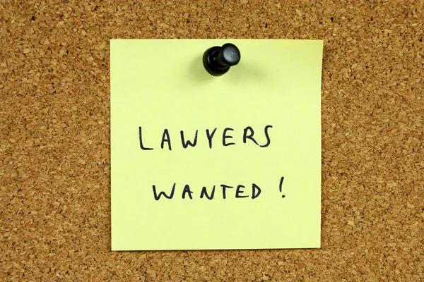 Advocaat carrière — Stockfoto