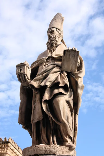 Святий Августин Кентерберійський — стокове фото
