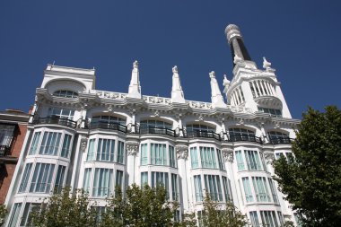 Madrid landmark clipart