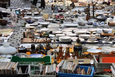 Flea Market, Bruxelles clipart