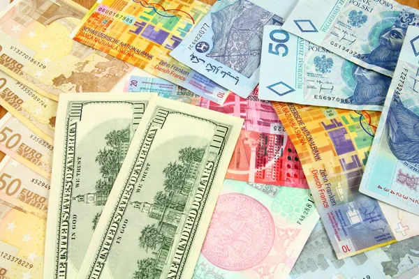 Торговля валютой — стоковое фото