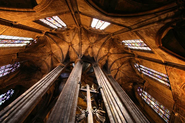 Kathedraal van Barcelona — Stockfoto