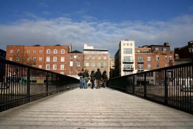 Dublin bridge clipart