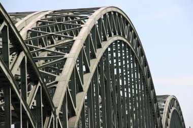 Cologne bridge clipart