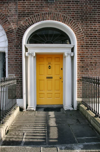 Porta em Dublin — Fotografia de Stock