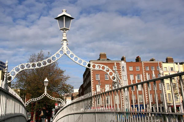 Ha'Penny Bridge, Dublin — Stok fotoğraf