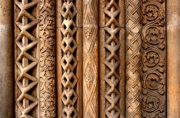 Budapest column patterns — Stock Photo, Image