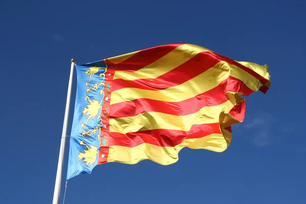 Communauté Valencienne - drapeau — Photo
