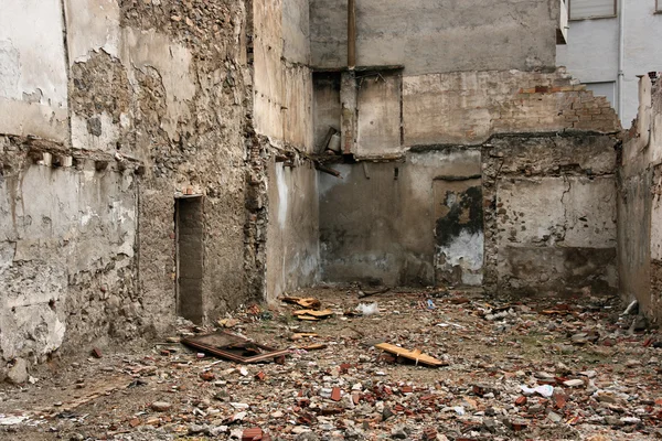 Ruinas urbanas fondo — Foto de Stock