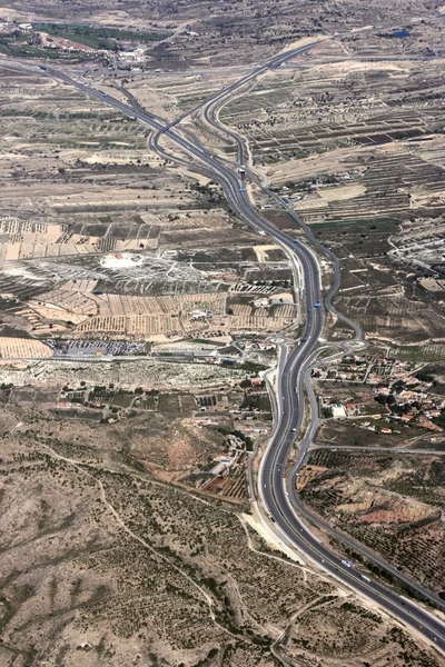 스페인에 있는 고속도로 — 스톡 사진
