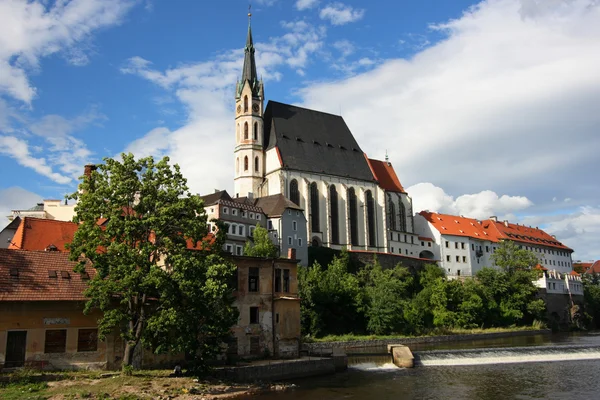 Czech town — Stock Photo, Image