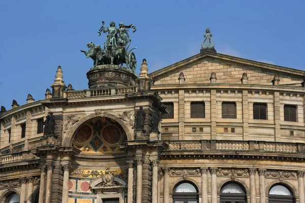 Monumento a Dresde — Foto de Stock
