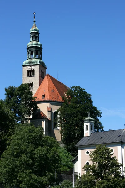 Зальцбургская церковь — стоковое фото