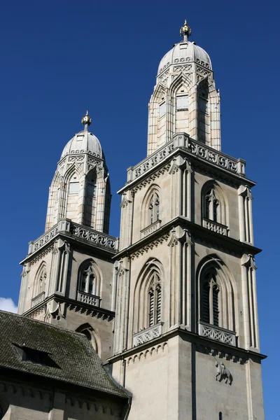 Kościół w Zurychu — Zdjęcie stockowe