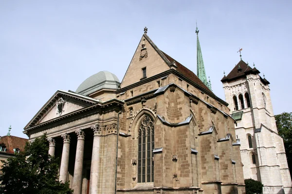 Catedral de Geneva — Fotografia de Stock