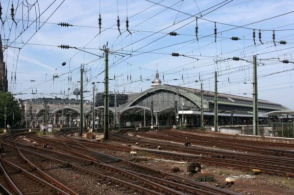 科隆中央火车站 — 图库照片