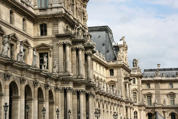Louvre, París — Foto de Stock