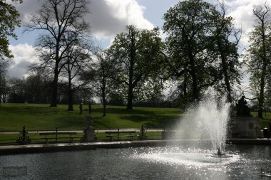 Londra'daki Hyde park,