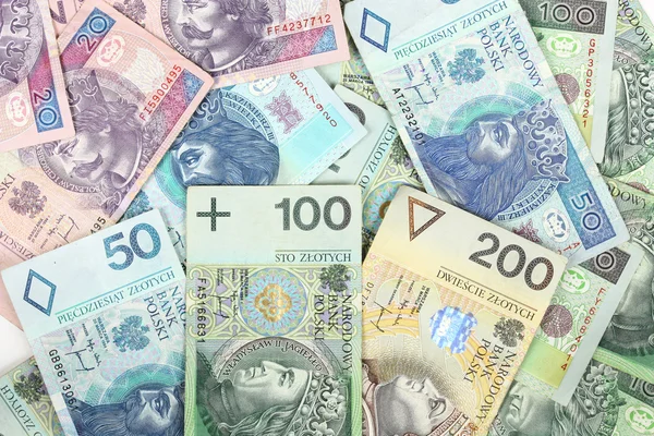 Polskiej waluty — Zdjęcie stockowe