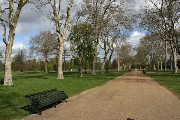 在伦敦的海德公园, — 图库照片