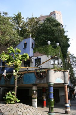 Hundertwasser House clipart