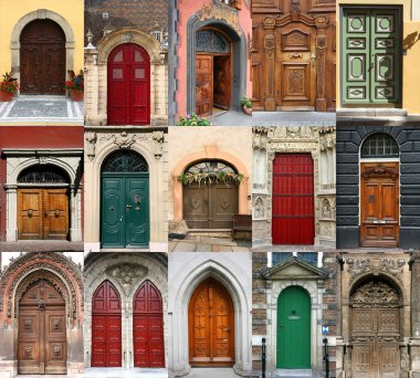 Doors collection clipart