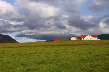 Iceland farm clipart